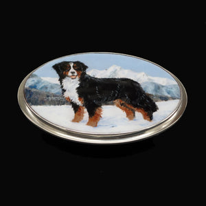 Bernese Mountain Dog Enamel Belt