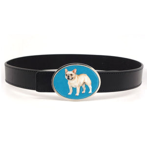 French Bulldog Enamel Belt