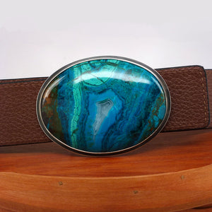 Chrysocolla - Malachite - Quartz  Stone Belt - 38