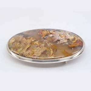 Regency Rose Plume Agate Belt - 38