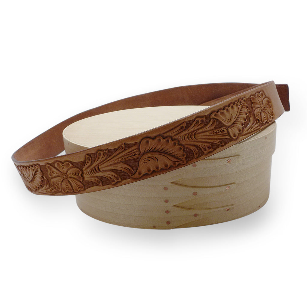 Hand Tooled Leather Strap